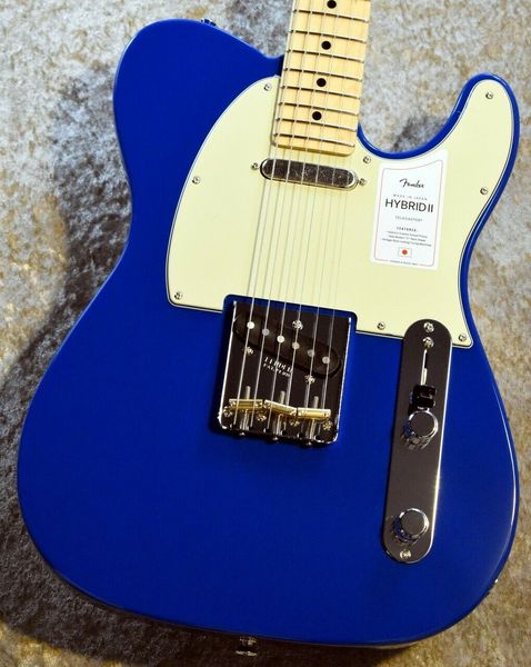 

hybrid ii tele forest blue electric guitar #233 same of the pictures