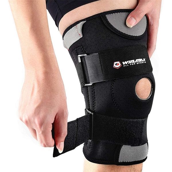 WIN.MAX Gym Suporte para Joelho Brace Sleeve Perna Artrite Menisco Rasgo Joelho Almofadas Abra Patela Estabilizador Protetor 220621