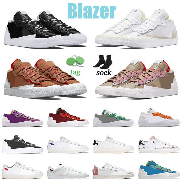 

comfortable blazer low designer shoes sports black patent reed neptune blue purple dusk team red iron grey white blazers lows mid 77 sneaker