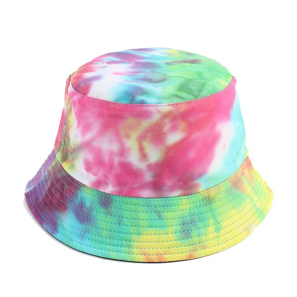 

zomer tie dye bucket hats for men women reversible fashion hip hop hat fisherman bob street outdoor travel boys girl hat panama, Blue;gray