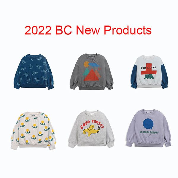 

hoodies & sweatshirts bc bobo kids long sleeve cotton sprin 220823, Black