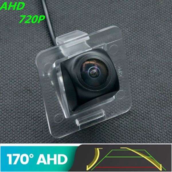 

ahd 720p trajectory fisheye car rear view camera for mercedes benz glk class x204 2008~2015 glk320 glk350 reverse vehicle monitor
