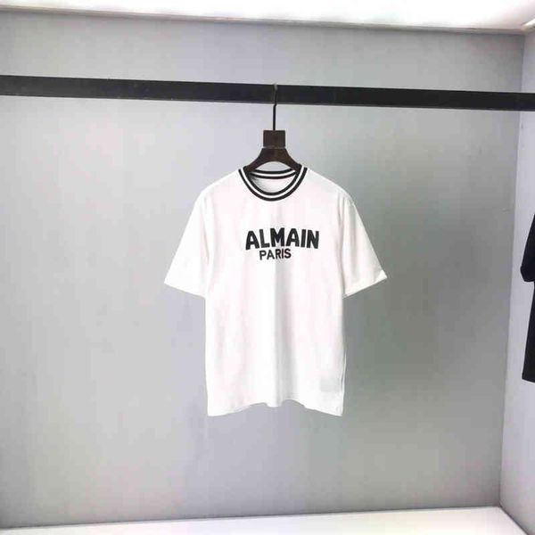 

2022 brand classic blac t shirt and polo shirts 2022ss spring and summer new high grade cotton printing short 0a8l, Black;brown