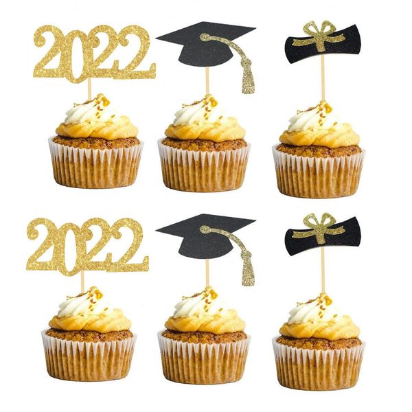 

2022 graduation party decoration cake insert dessert cupcake inserts 1221019