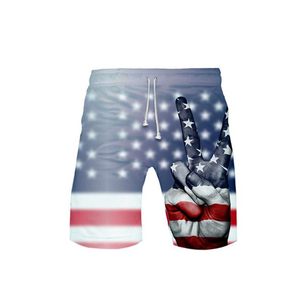 New Skull Eagle USA Flag 3D Board Shorts Trunks Summer New Quick Dry Beach Pantaloncini da bagno Uomo Hip Hop Pantaloni corti Abbigliamento da spiaggia Plus Size S-7XL