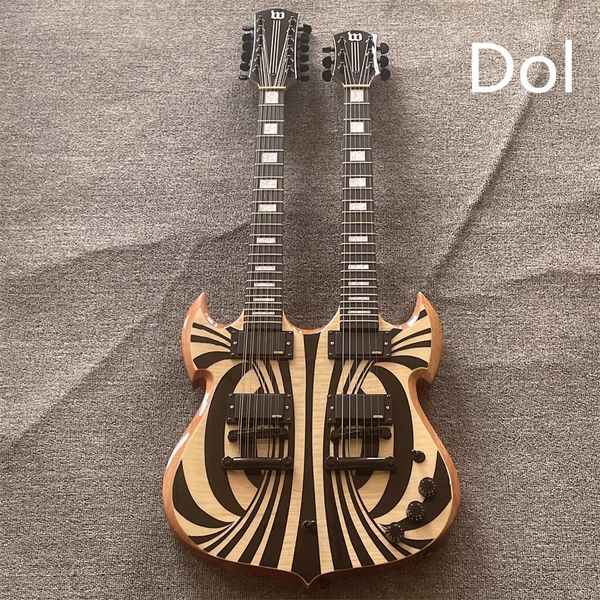 

in stock zakk double neck electric guitar 2022 the latest manufacturers direct spot second kill guitars guitarra