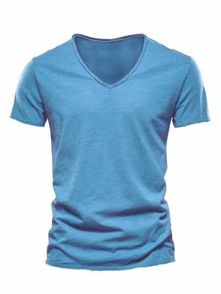 

men solid v neck tee c0hv#, White;black