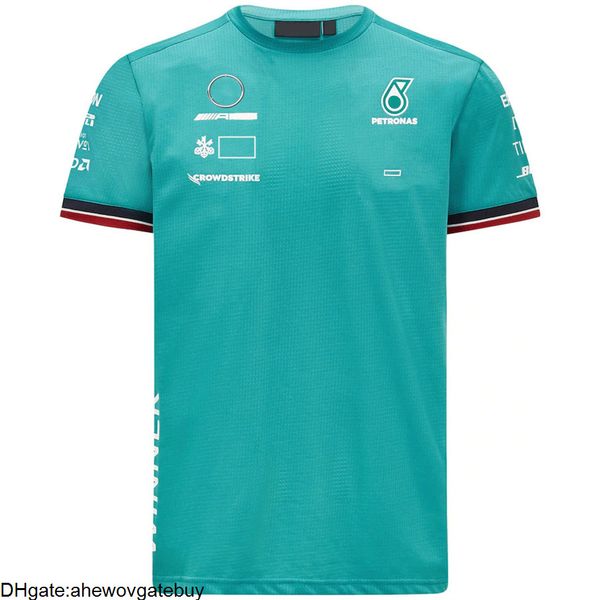 Mercedes-AMG Petronas F1 Team Maglietta maschile, Lewis Hamilton Benz Formula 1 Polo Pit Grand Prix Moto Moto