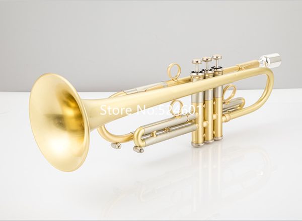 BB trompete de bronze fotos reais instrumentos musicais profissionais com caso