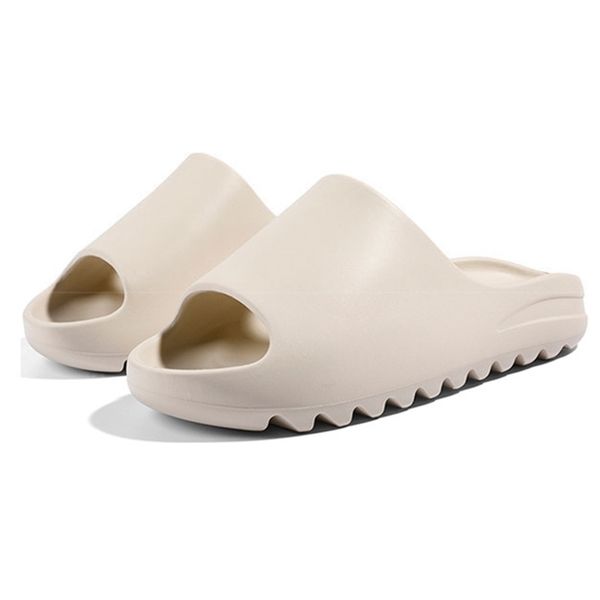 

summer winter slippers women men sandals casual beach shoes soft bottom slides thick platform eva antislip home slipper 220611, Black