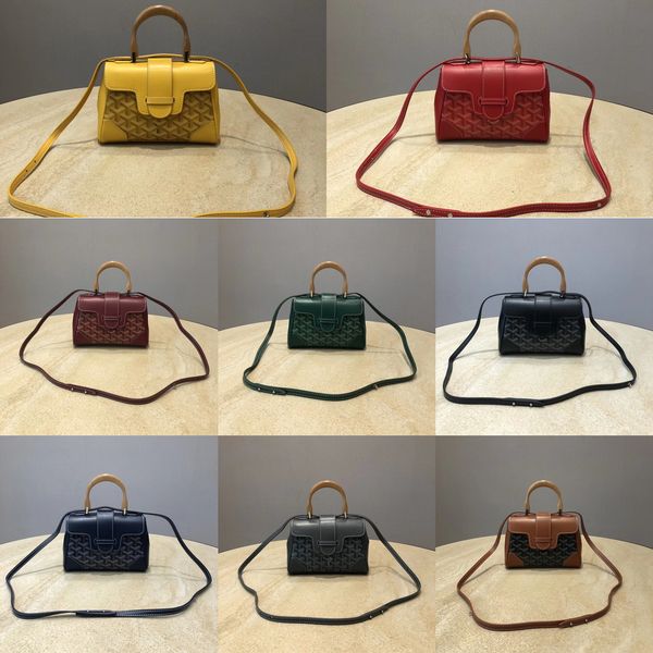 

gaoyads bag designer saigon mini dog tooth wooden wrist handbag messenger bags