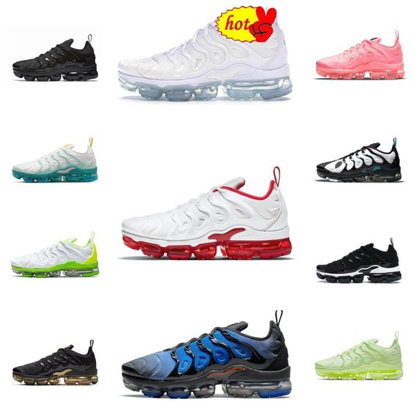 

star boots 2022 tn plus running shoes vapores men women cushion tns triple trainer black red blue roy