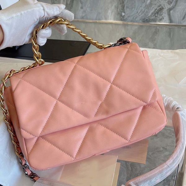 

2022ss fashion shoulder bag wallet ladies designer luxury classic large solid lamb leather adjustable zipper flap bag handbag crossbody coin, Red;black
