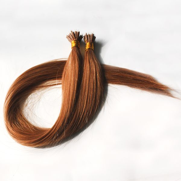 

double drawn malaysian nano ring hair extensions 1g strand & 300g lot 14" to 24" remy hair 3 colors for options, Black