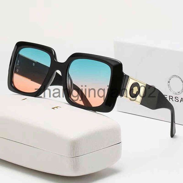 

designer versage sunglasses cycle luxurious fashion woman mens vintage baseball sport travel anti glare driving square summer glasses, White;black