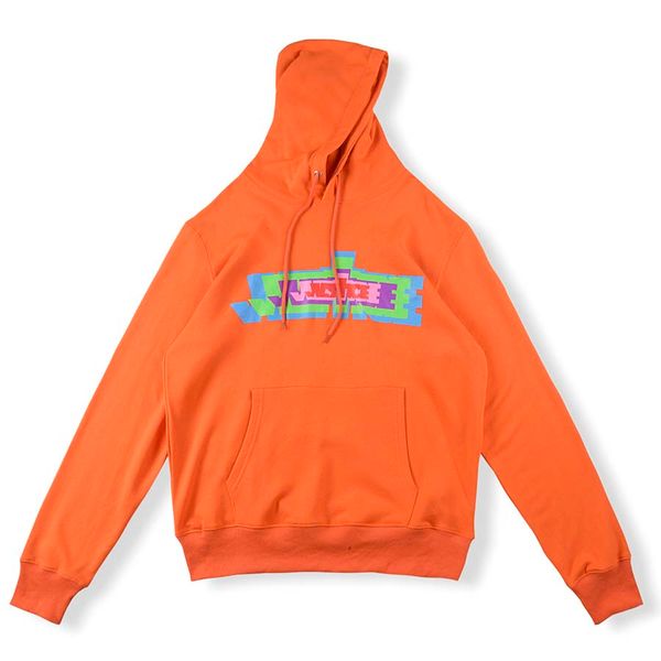 

orange hooded fleece sweatshirt black casual hoodie men printed hoodies sweatshirts 11 novelty men 22fw