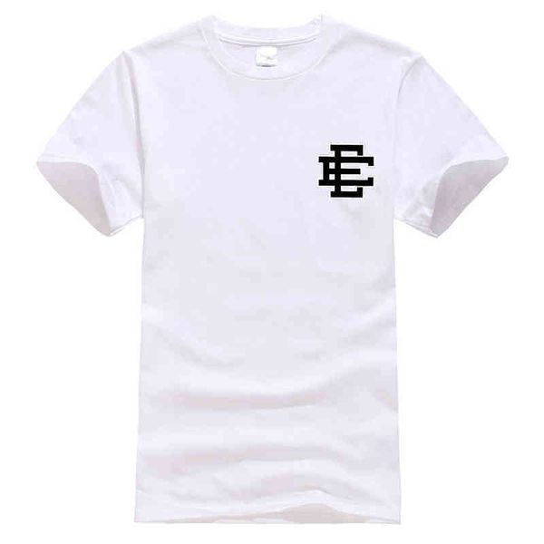 

eric emanuel mens t shirts classic fashion ee basic t-shirts cotton woman short sleeve hip hop sports tees fitness gym brand clothing men t, White;black