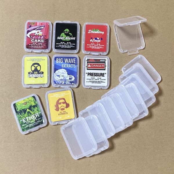 

0.5g 1g extracts packaging box shark cake joke up sour diesel runtz candy plastic packing boxes package