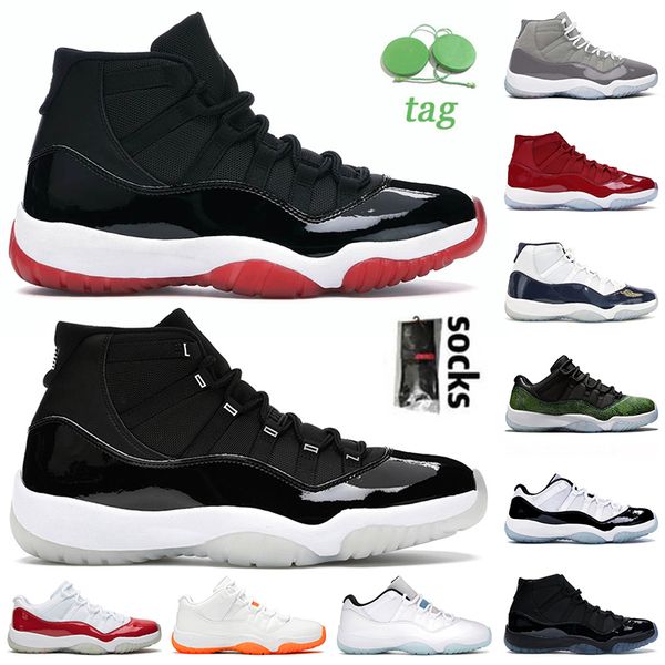 

shoes jubilee 11s basketball mens women jumpman 11 xi 25th anniversar bred high low legend blue citrus gamma snake green cool grey