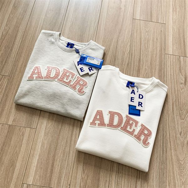 

leather 3d letter label short sleeve loose tees casual men women t-shirt, White;black