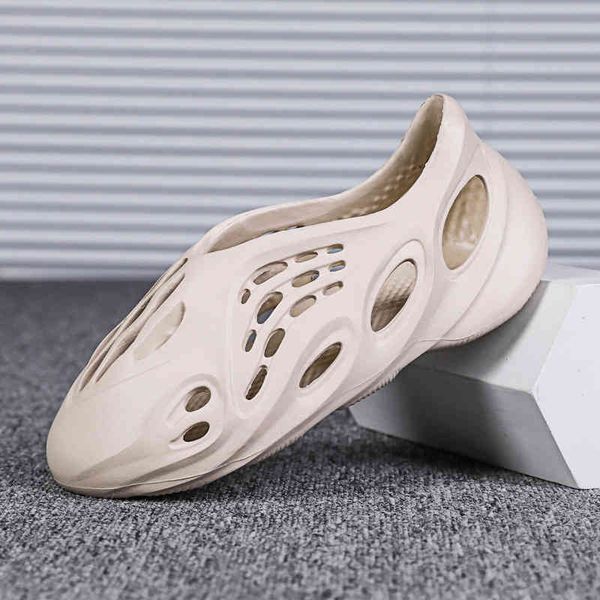

sandals men's summer 2022 new korean fashion outdoor personalized soft bottom sports beach coconut cave shoes, Black