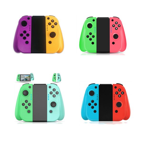 

wireless bluetooth game controller for nintend switch left right joy handle grip con gamepad joystick with retail box dhl
