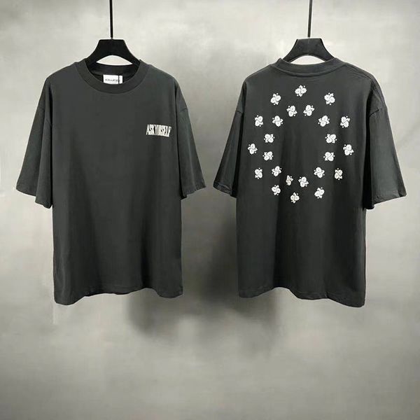 

real pics washed do old vintage t-shirt foam tees shirts, White;black