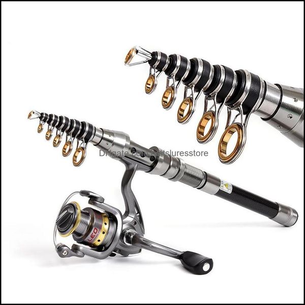 

fly fishing rods sports outdoors 1.5m-2.4m tralight carbon telescopic rod carp saltwater freshwater professional lure pole tackle297g drop