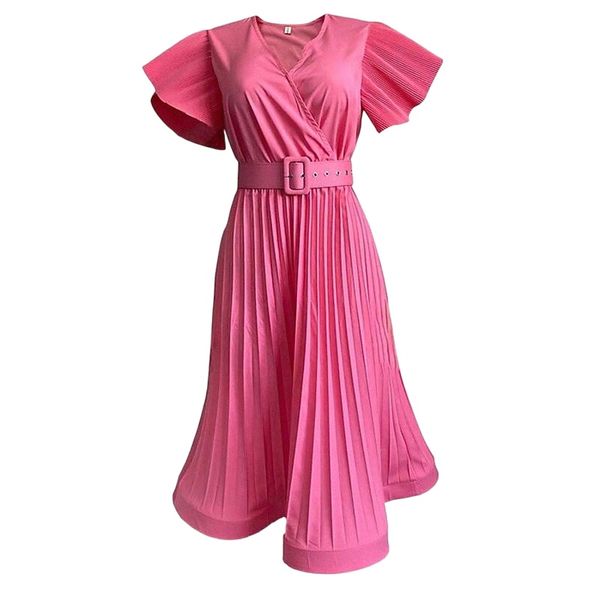 

women's plus size a line dress solid color v neck short sleeve spring summer work casual knee length dress causal daily dress u82o#, Black