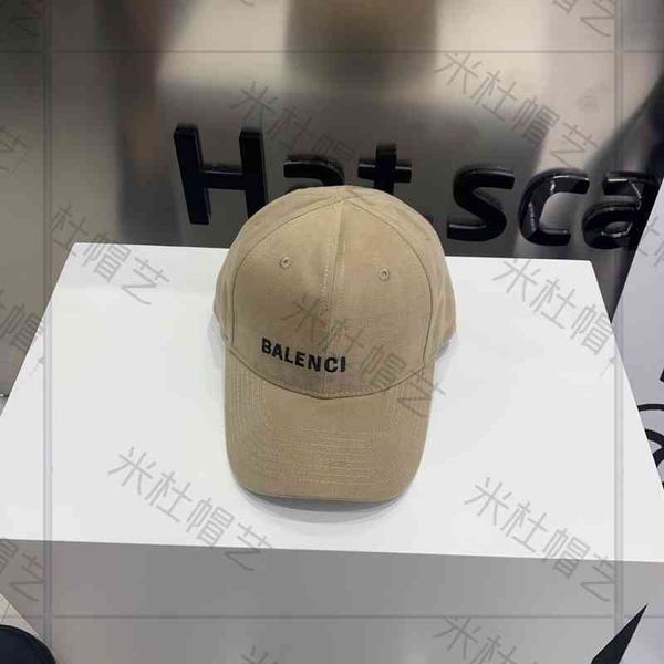 

balencaigass designers hat luxurys baseball hats caps ins home b correct version embroidered letter casual for men and women duck tongue, Blue;gray