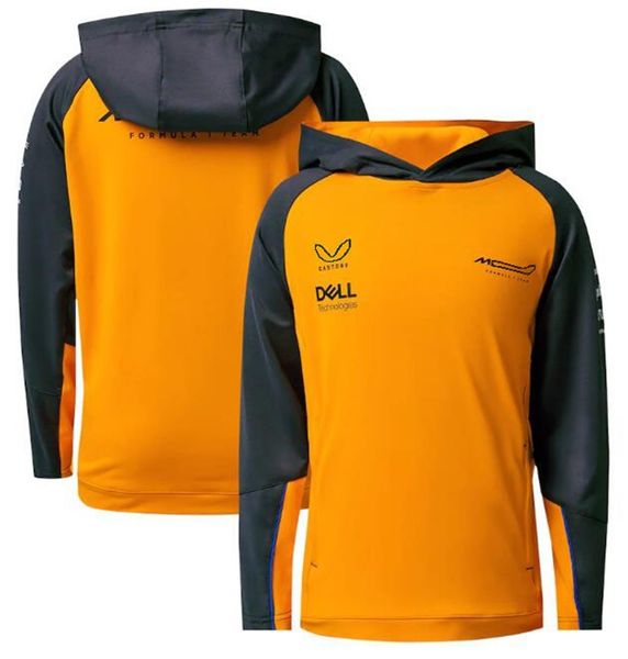 

2022 new f1 racing hooded long-sleeved fleece sweater, the same custom