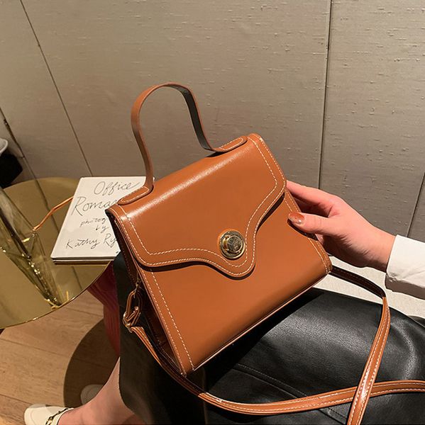 

hbp bag casual pu leather women handbag korean fashion simple texture trend shoulder strap small totes cute bags