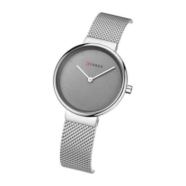 

waterproof watch life mesh strap quartz ladies watch fashion casual watches, Slivery;brown