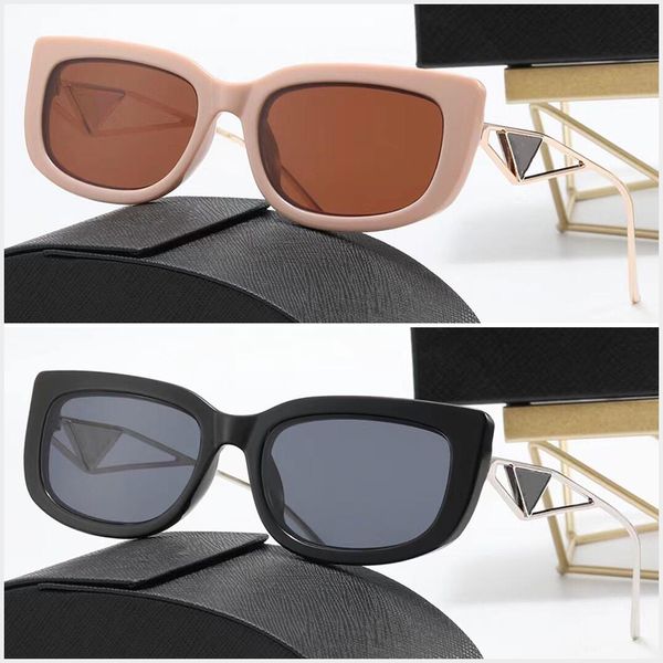 

Fashion Pradd cool sunglasses womens designer For Men and Women Summer 2960 Sun glasses style Anti-Ultraviolet 17WF Retro Square Plate Full Frame fashion mens