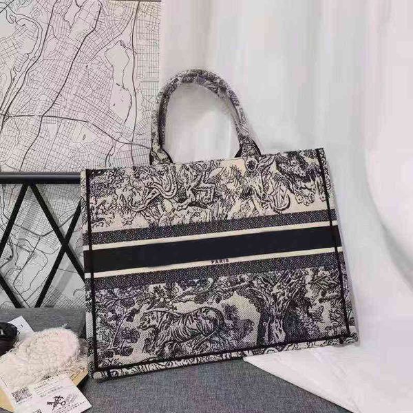 

3a fashion 2022 designer totes tote woman bag canvas screen print luxury 41cm 36cm black letter handbags design shoulder bags lady, Red;black