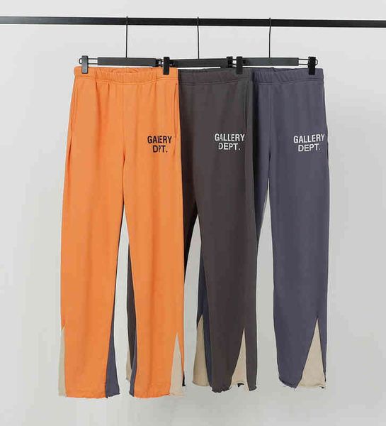 

trendy designer galleryes pans flared multi panel sports loose high street vintag, Black