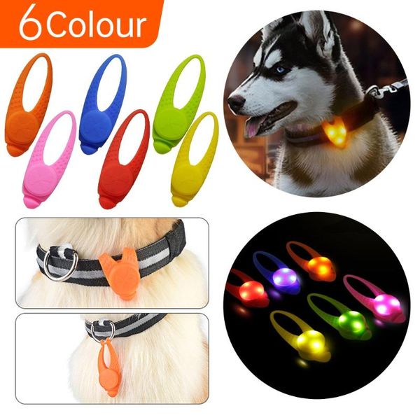 Colarinhos de cachorro colares luminosos pendentes de estimação com colarinho de gato de gato de gato personalizado tag noturno accessoriesdog