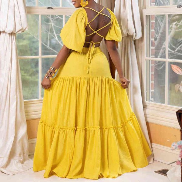 

summer short sleeve backless v-neck party dress large dress, Black;gray