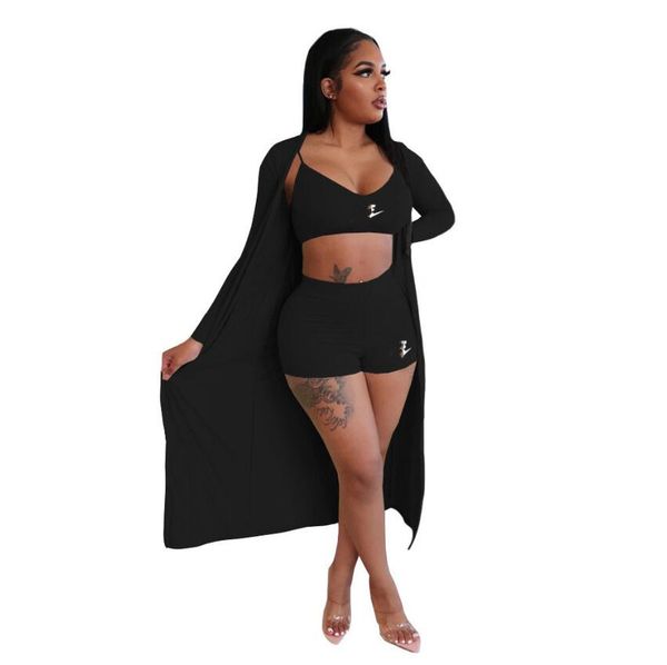 

women designers clothes 2023 fashion women's tracksuits sport suits quality solid color open navel flared pants set, Gray