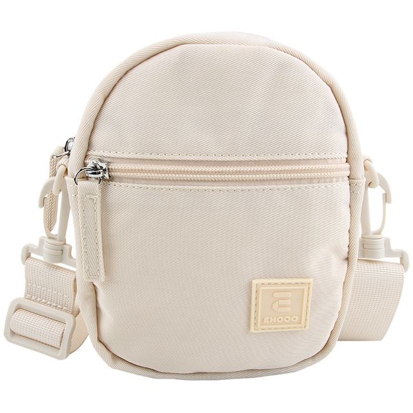 

designer bag mini crossbody bags with round and solid color oxford cloth 18cm