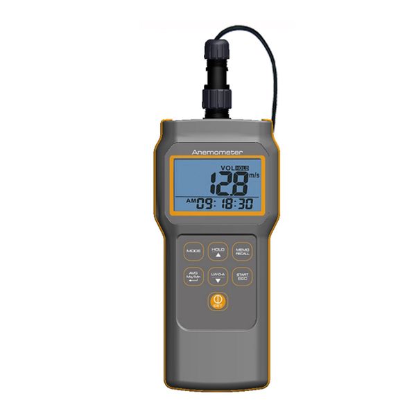 Handheld AZ8905 Temp. Anemômetro do higrômetro do medidor do fluxo de ar do vento do anemômetro RH
