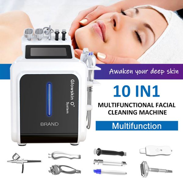 

beauty spa machines 10 in 1 hydra dermabrasion skin care diamond microdermabrasion facial machine water blackhead acne removal face lifting