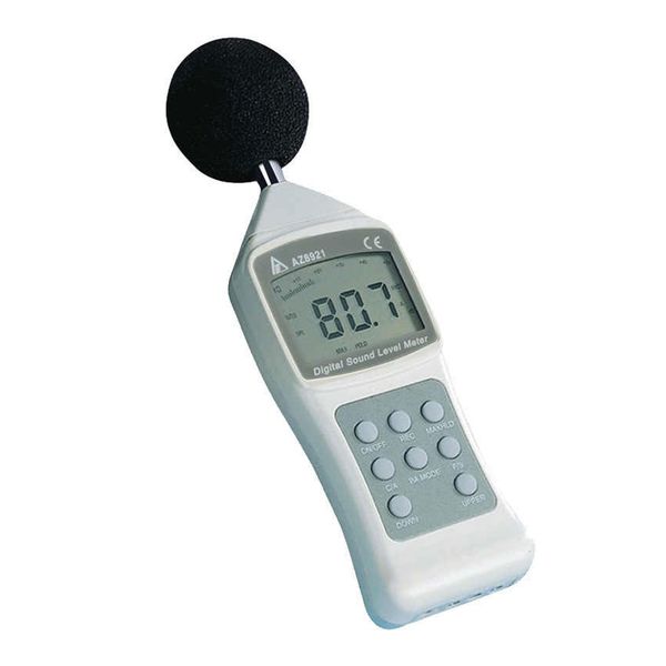 Meter Level Meter AZ8921 Цифровой Детектор Decibel Decibel Sound Test Meter USB Интерфейс ЖК-дисплей