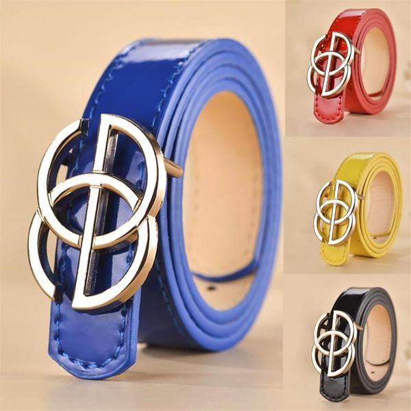 

luxury designer kids belt hight quality metal buckle belts children belt boys girls and middle school students jeans waist belts291c, Black;brown
