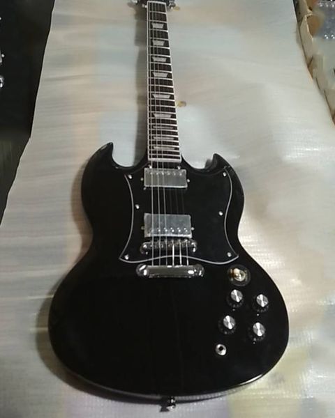 

jacey guitar store black white wine red customized color sg electric guitar