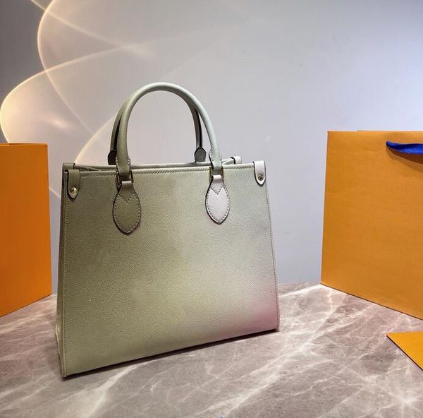 

women luxurys designers handbags m45320 ladies tote shopping bags wholesale handbag fashion onthego classic letter purse on the go