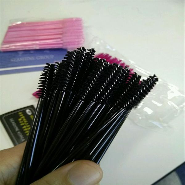 

selling makeup brush eyelash 100pcs/set eyelash brush mascara makeup tool disposable eye lash brushes whole231p