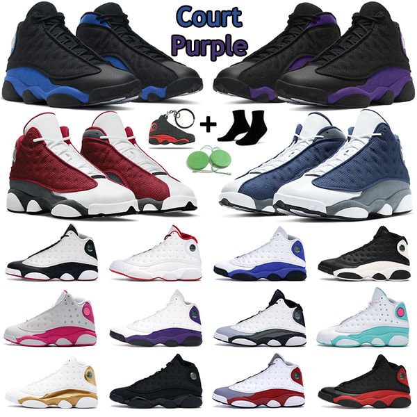 

men basketball shoes 13 13s jumpman court purple black cat barons hyper royal playground cap and gown del sol starfish mens women trainers