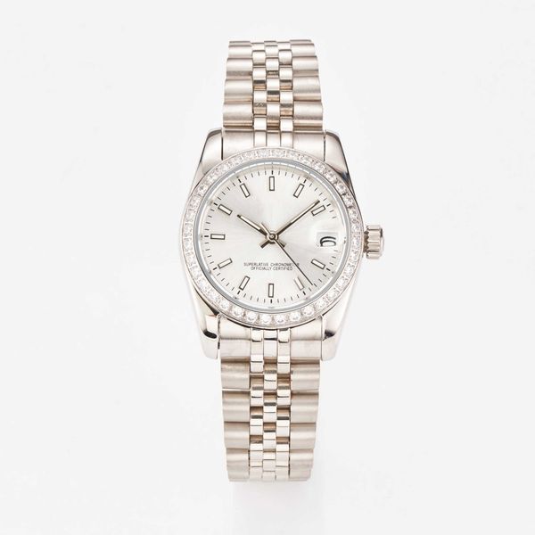 Luxe Montre de 2813 Movimento Orologio 36/41mm Automatico 31mm Quarzo Donna/Uomo Lunetta Acciaio Inossidabile Donna Diamante Donna Impermeabile Regalo