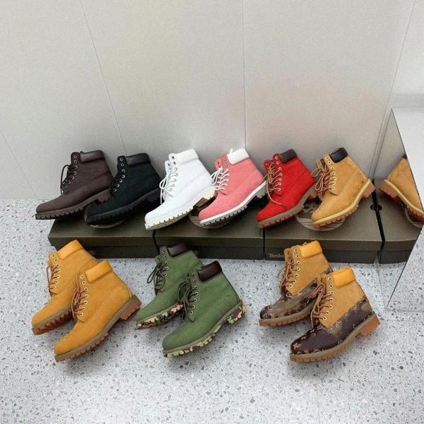 

women classic yellow timber men boots waterproof casual ankle land boot cut snow hiking sports trainer shoes sneakers d8w0# fmm, Black